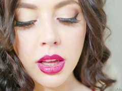 Alluring bootyful dark haired cowgirl Whitney Wright is anal banged well