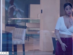 Young Asian Student Has Passionate Sex With Neighbor