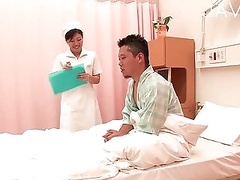 Horny Nurse Sucking &, Fucking Patient